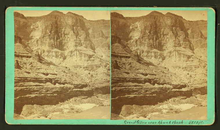 Grand Cañon near Kanab Wash, 3000 ft.