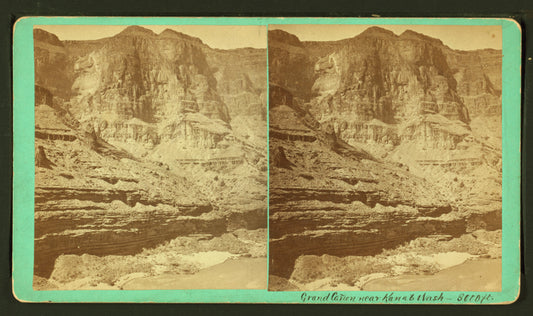 Grand Cañon near Kanab Wash, 3000 ft.