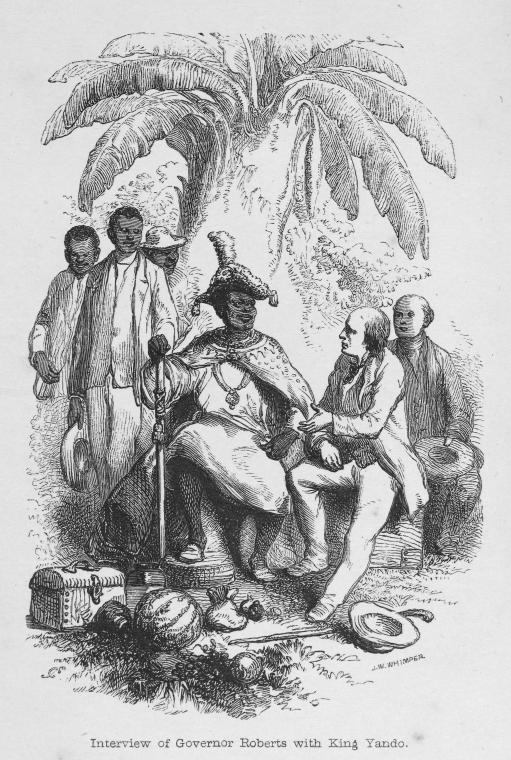 Interview of Governor Roberts with King Yando.