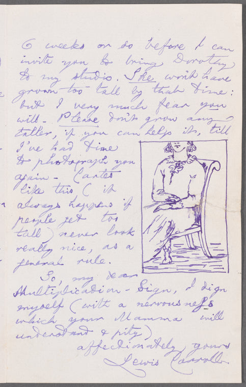 Dodgson, C.L. A.L.S. to [Xie Kitchin]