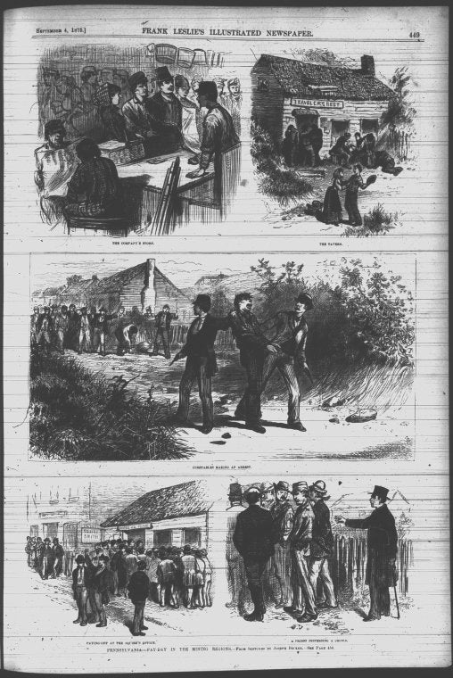 Pennsylvania—Pay-day in the mining regions