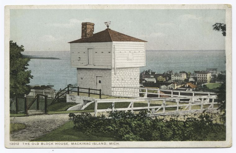 The Old Block House, Mackinac Isl., Mich.