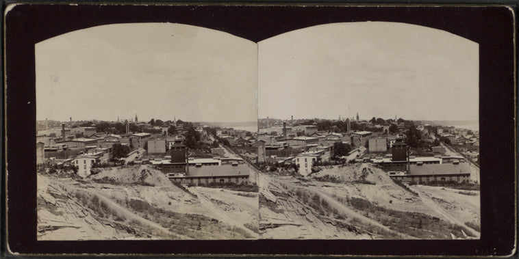 Bird's eye view of Newburgh, N.Y.