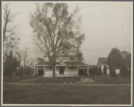 Brookville Dutch Church. Burned down. Brookville, Oyster Bay