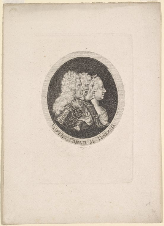 Joseph I, Carl VI, M. Theresia