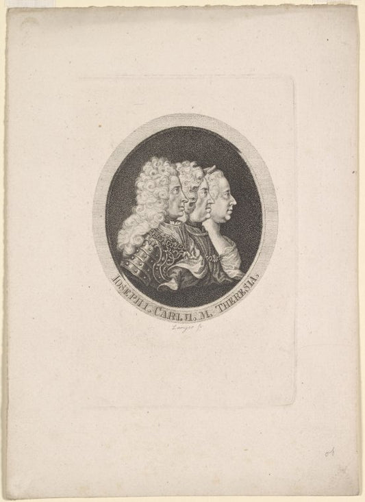 Joseph I, Carl VI, M. Theresia