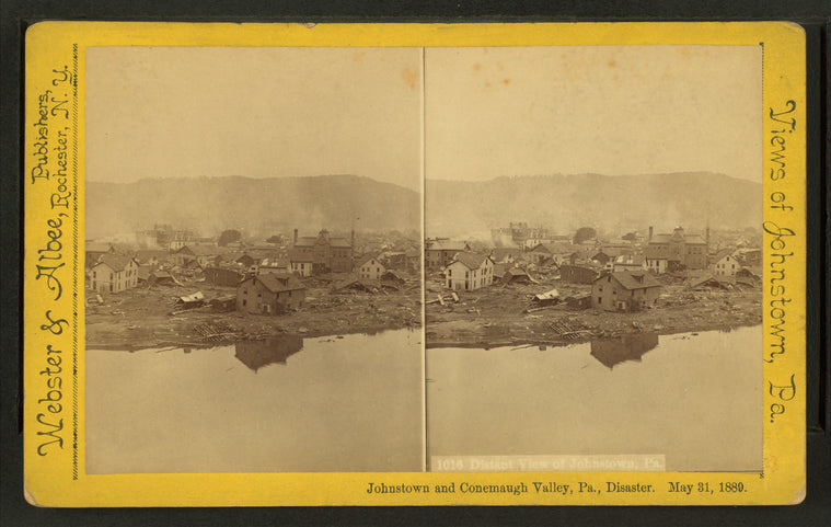 Distant view of Johnstown, Pa.