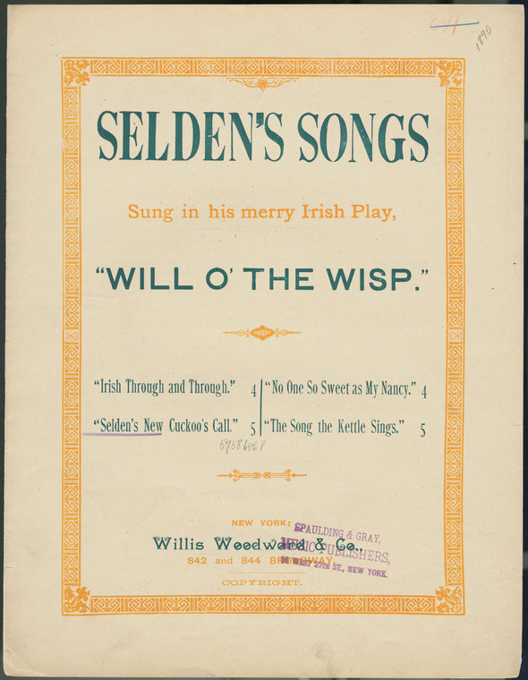 Selden's new cuckoo's call