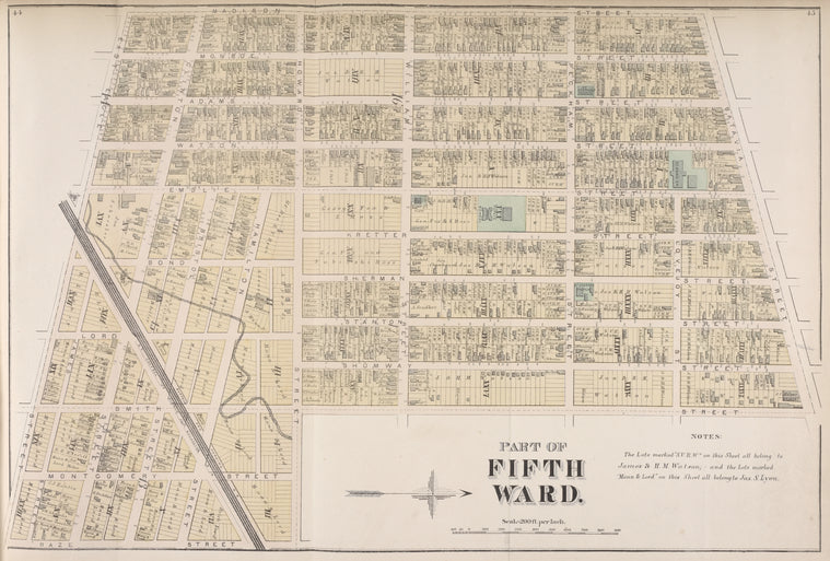 Part of Fifth Ward.