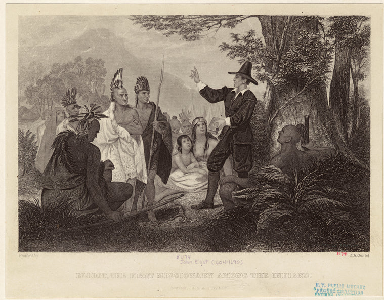 Elliot, the first missionary among the Indians