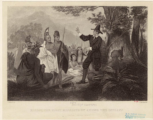 Elliot, the first missionary among the Indians