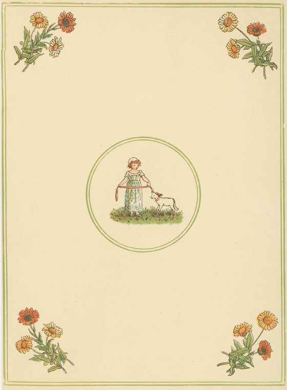 Girl with lamb.