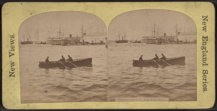 Instantaneous view, New York Harbor.