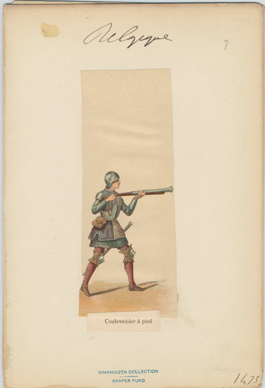 Coulevrinier à pied