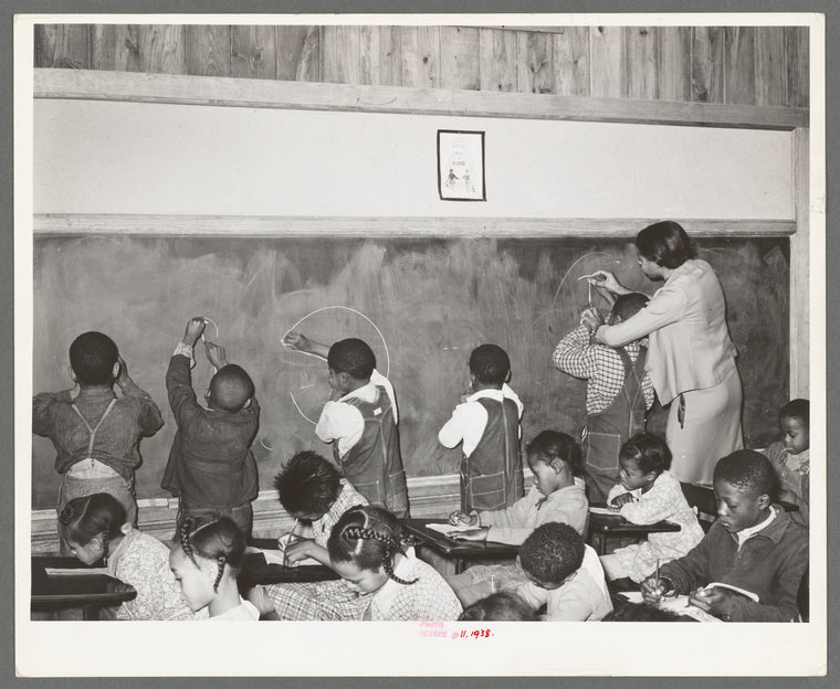 School room. Lakeview Project, Arkansas