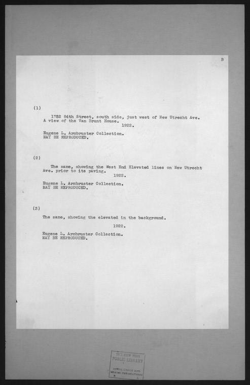Brooklyn: 84th Street - New Utrecht Avenue