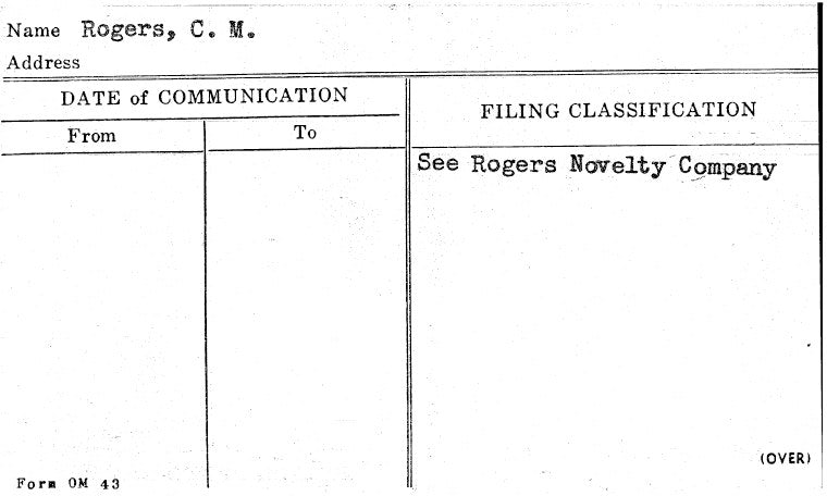 Rogers, C.M.