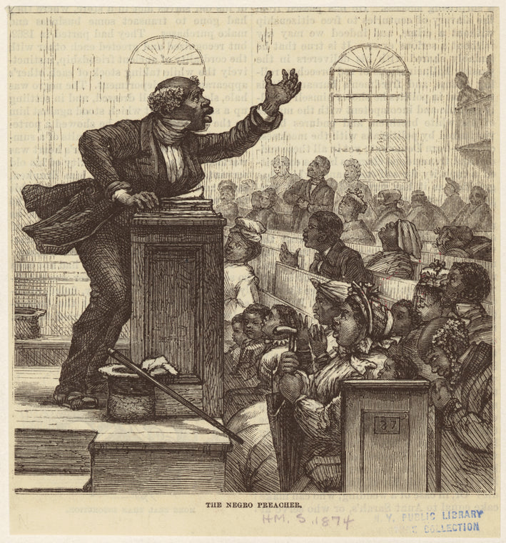 The Negro preacher