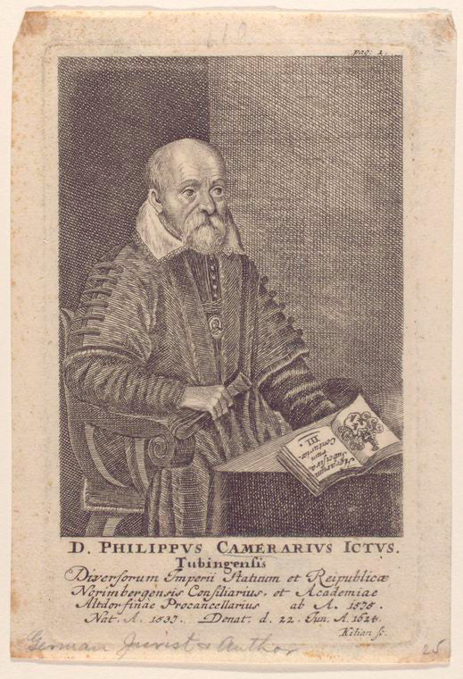 D. Philippus Camerarius Ictus