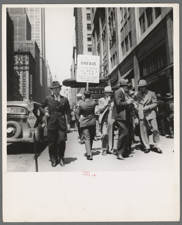 New York City street scene