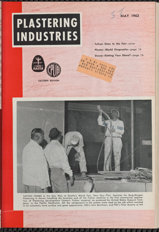 Plastering industries