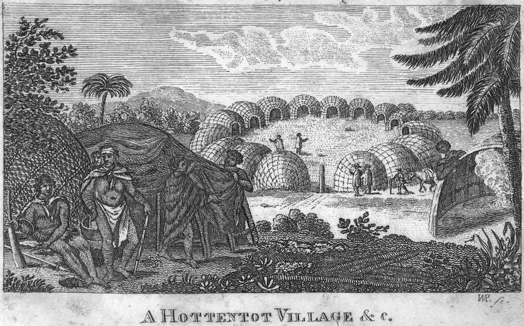 A Hottentot Village & c.