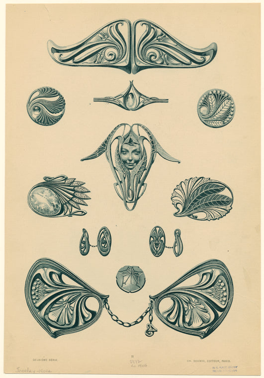 Jewelry, Paris, France, 1901s