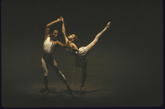 New York City Ballet production of "Five" with Maria Calegari and Jock Soto, choreography by Jean-Pierre Bonnefous (New York)