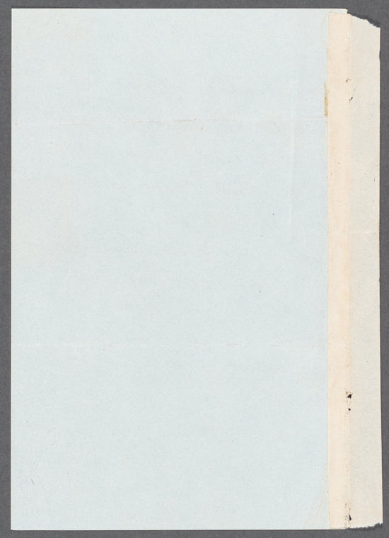 Harriet Shephard to Jane Porter, autograph letter