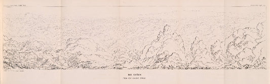 Colorado Expedition - Panoramic View no. 5 - Big Cañon - from near Hualpais Spring.