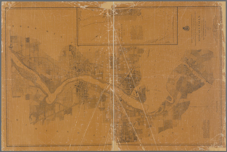 Niagara Falls: from surveys executed under the orders of Major C.B. Comstock, Corp of Engineers, Brvt. Brigadier General U.S.A. in 1875
