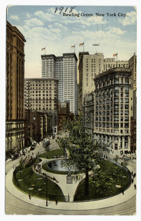 Bowling Green, New York City.