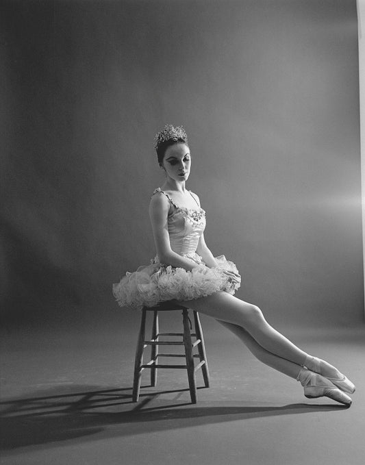 Patricia McBride as the Sugar Plum Fairy, in a New York City Ballet production of "The Nutcracker."