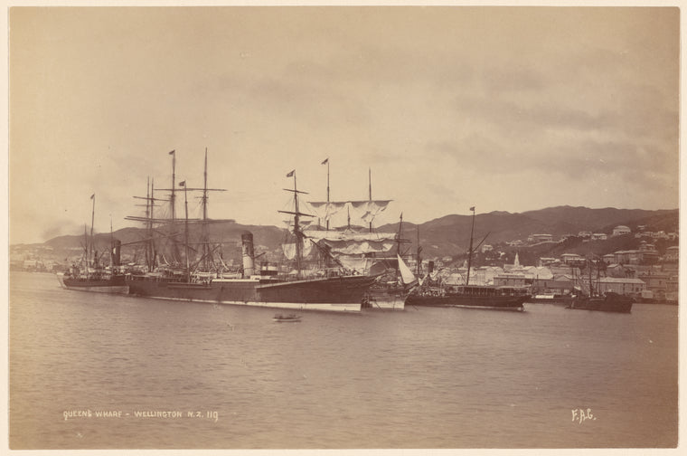 Queen's Wharf. Wellington, N. Z.
