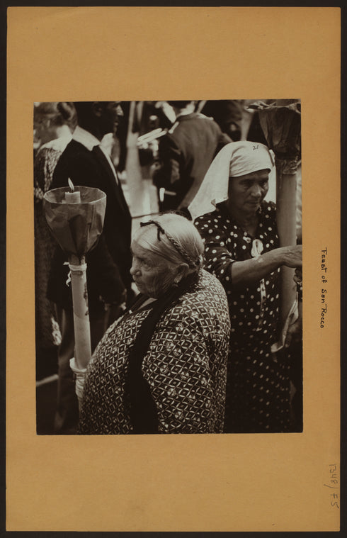 Feast of San Rocco [Saint Rochus.]