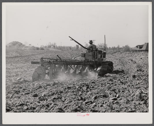 One of the few tractors in Heard County, Georgia.