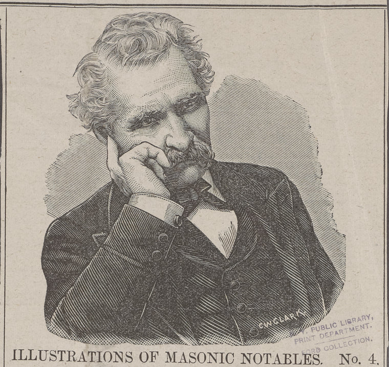Illustrations of Masonic notables. Charles Roome