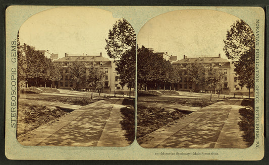 Moravian Church, Main Street front. [Bethlehem, Pa.]