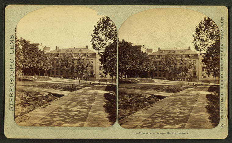 Moravian Church, Main Street front. [Bethlehem, Pa.]