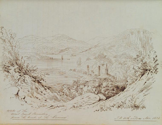 Works of the West Point Foundry from the head of the Ravine