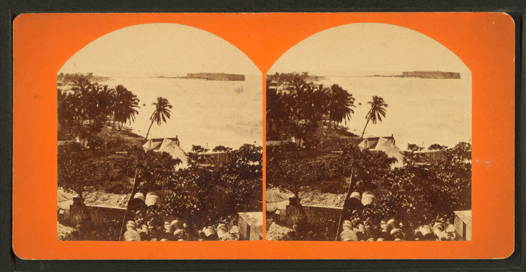 Fort Taylor in distance, Key West, Fla.