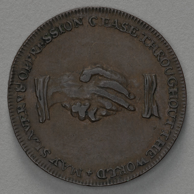 "Am I Not a Man and a Brother" token