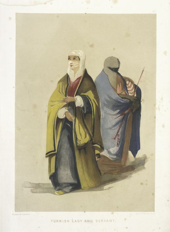 Turkish Lady and Servant