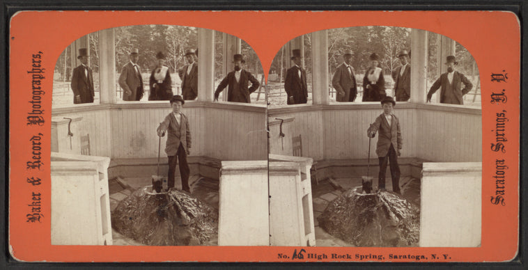 High Rock Spring, Saratoga, N.Y.