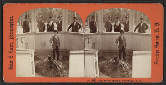 High Rock Spring, Saratoga, N.Y.