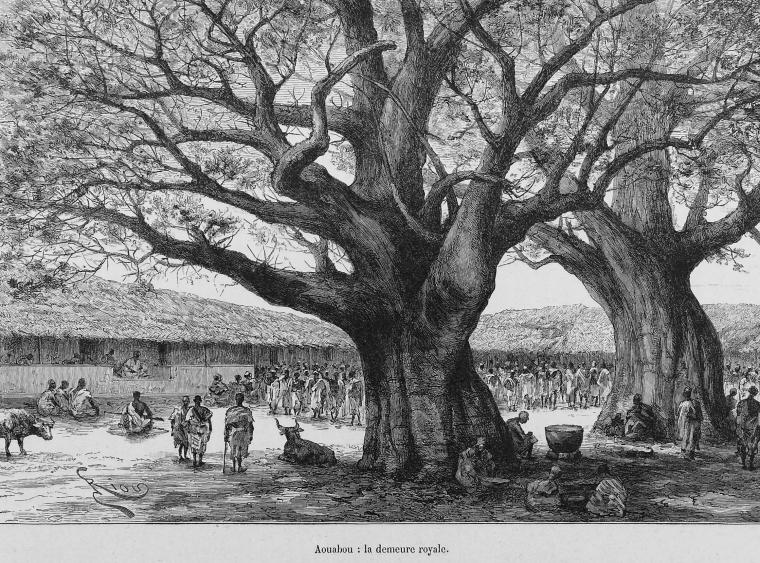 Aouabou: la demeure royale.