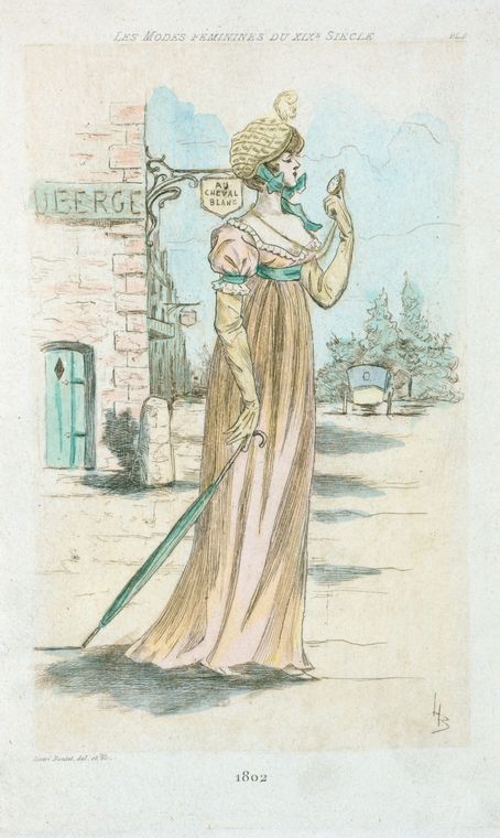 1802 [Women's fashion in nineteenth-century Paris]