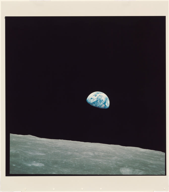 First Earth Rise, Apollo 8, 1968 – NYPL Print Store