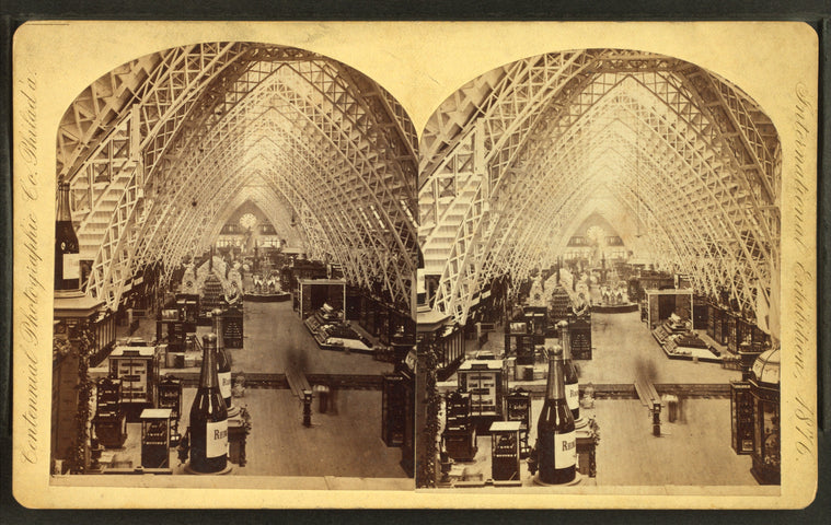 Agricultural Hall exhibit.