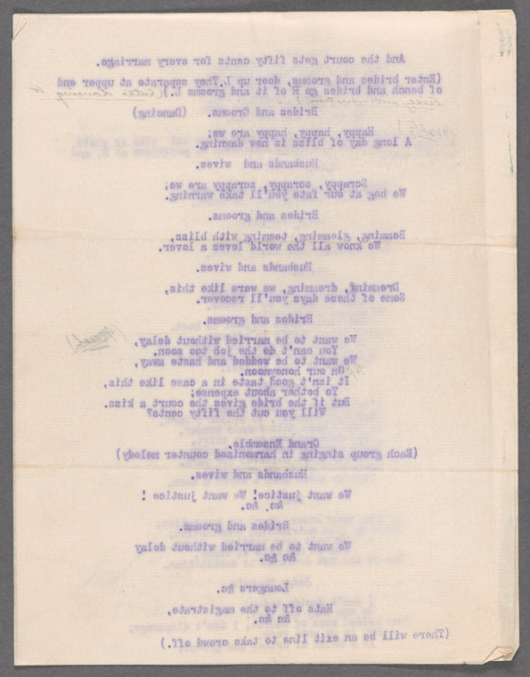 Chin Chin: Typescript for "The Girl and the Judge" scene
